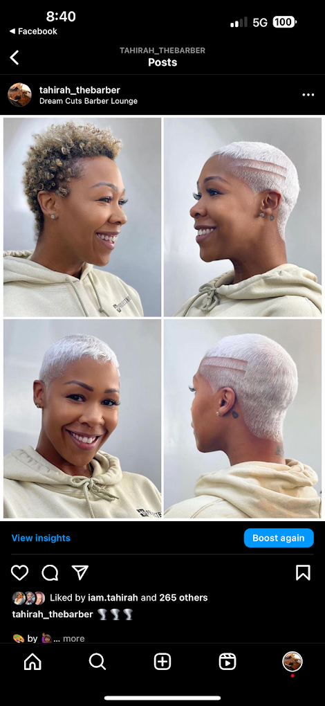 Tahirah The Barber in Atlanta, GA