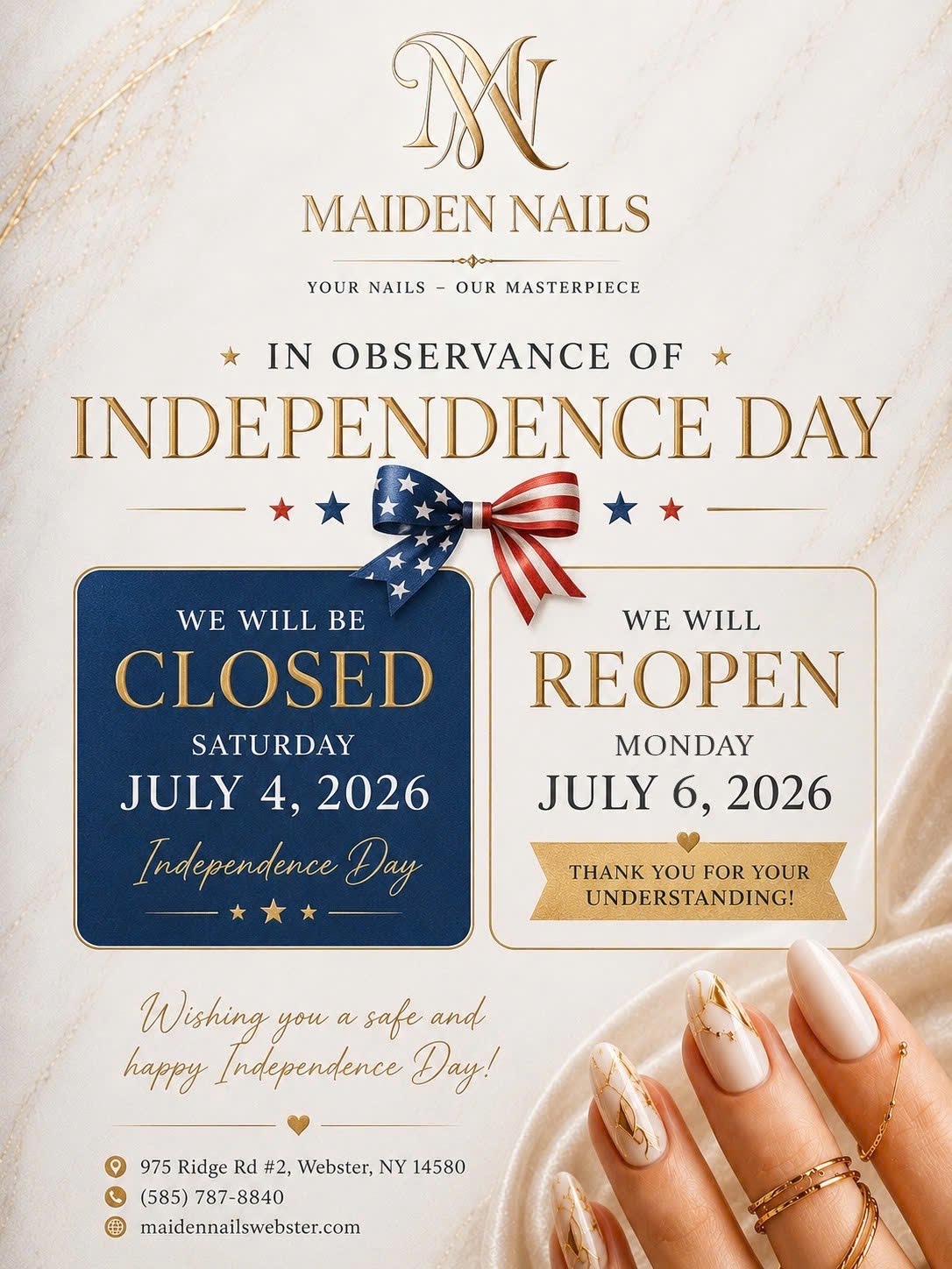 Maiden Nails in Webster, NY