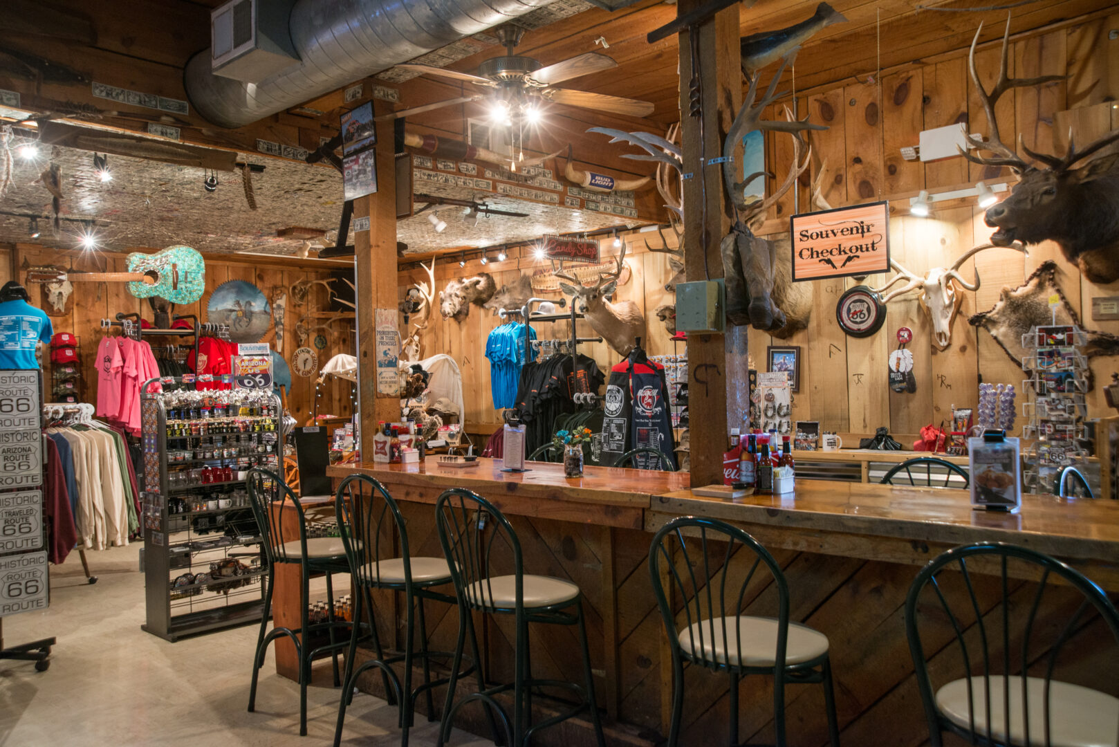 The Roadkill Cafe/O.K. Saloon in Seligman, AZ (6)