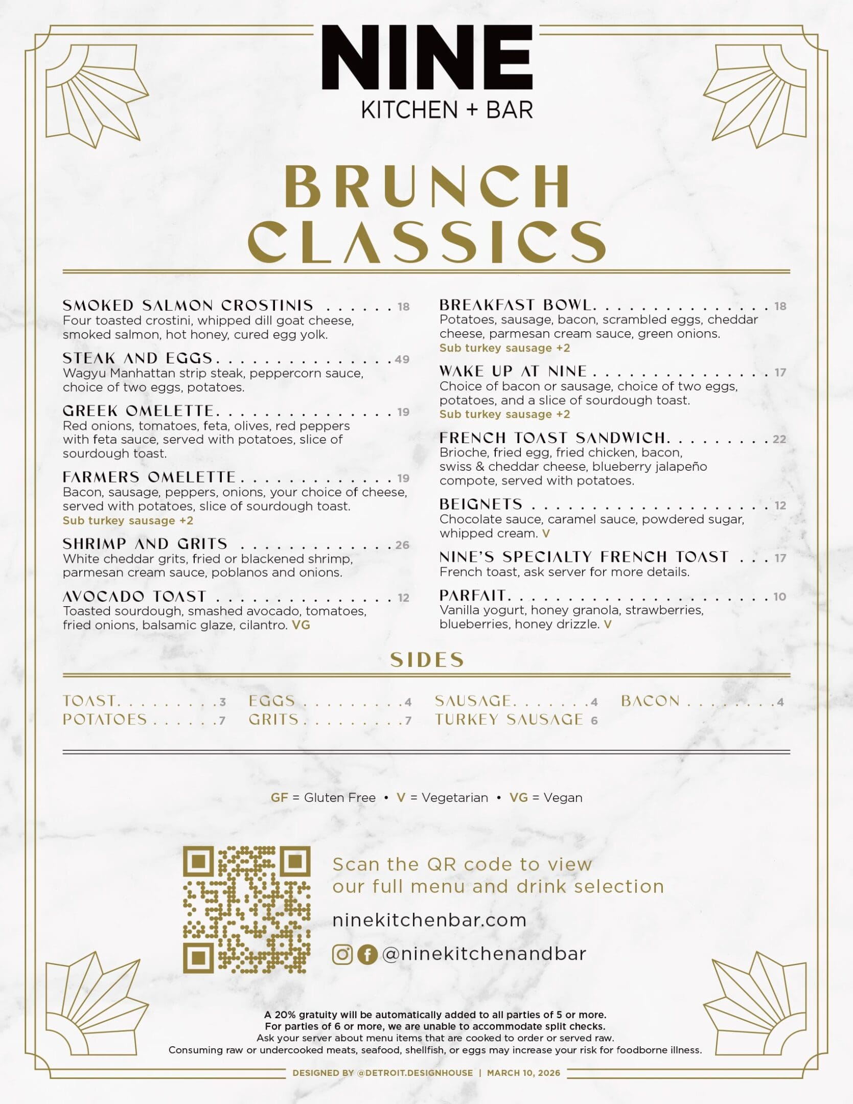 Nine Kitchen + Bar in Ferndale, MI (2)