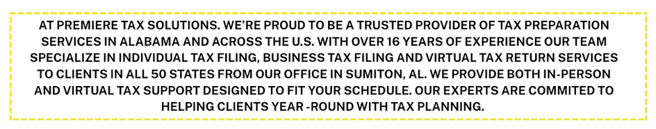 Premiere Tax Solutions in Sumiton, AL (2)