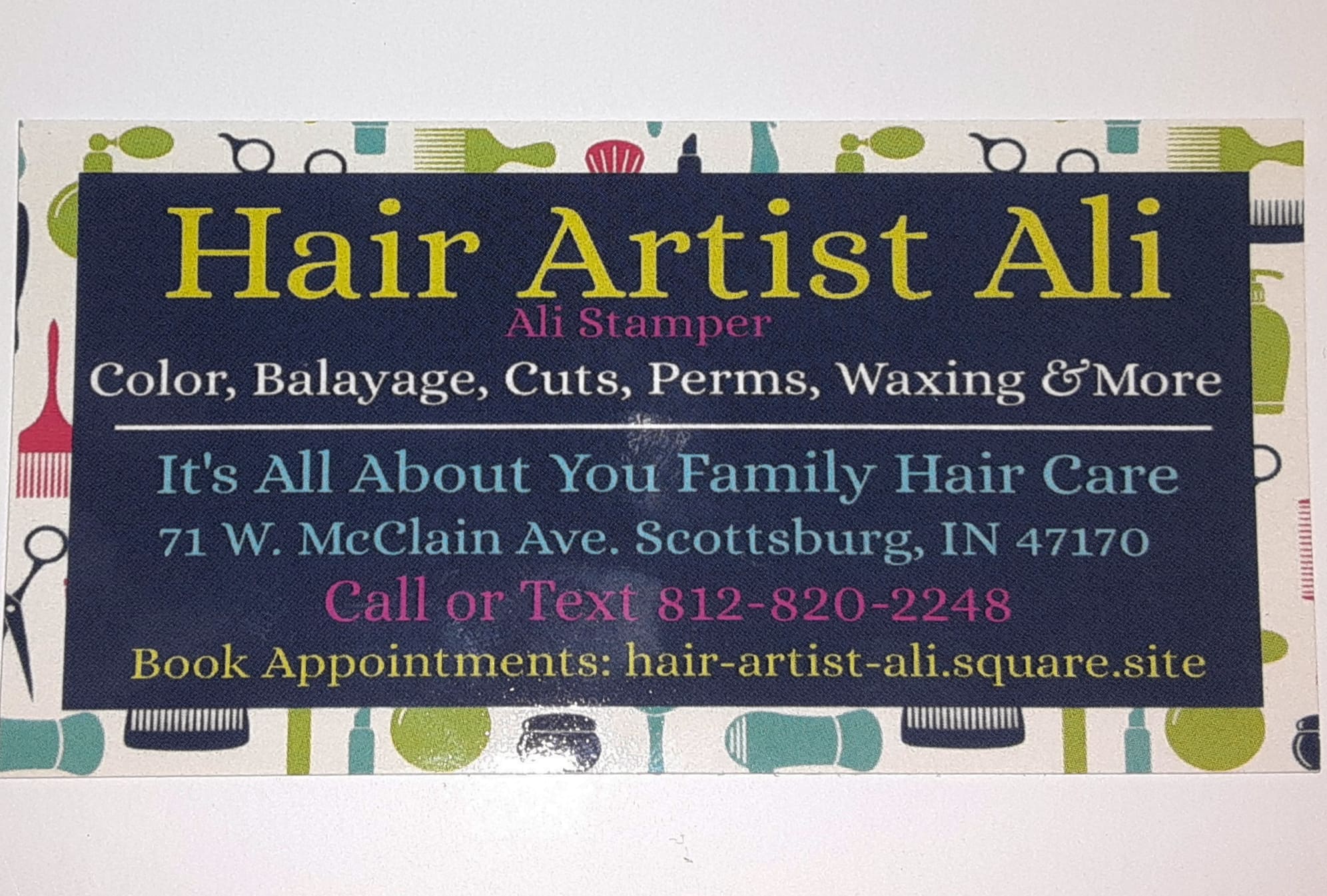 Hair Artist Ali LLC in Scottsburg, IN