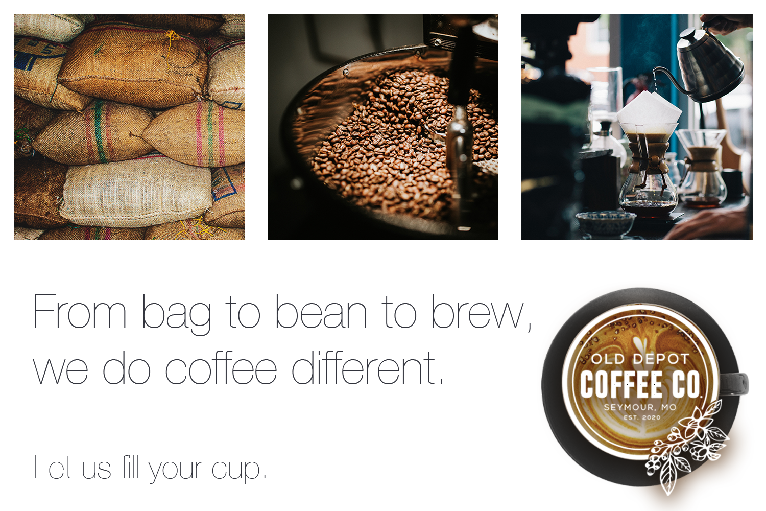 Old Depot Coffee Company in Seymour, MO