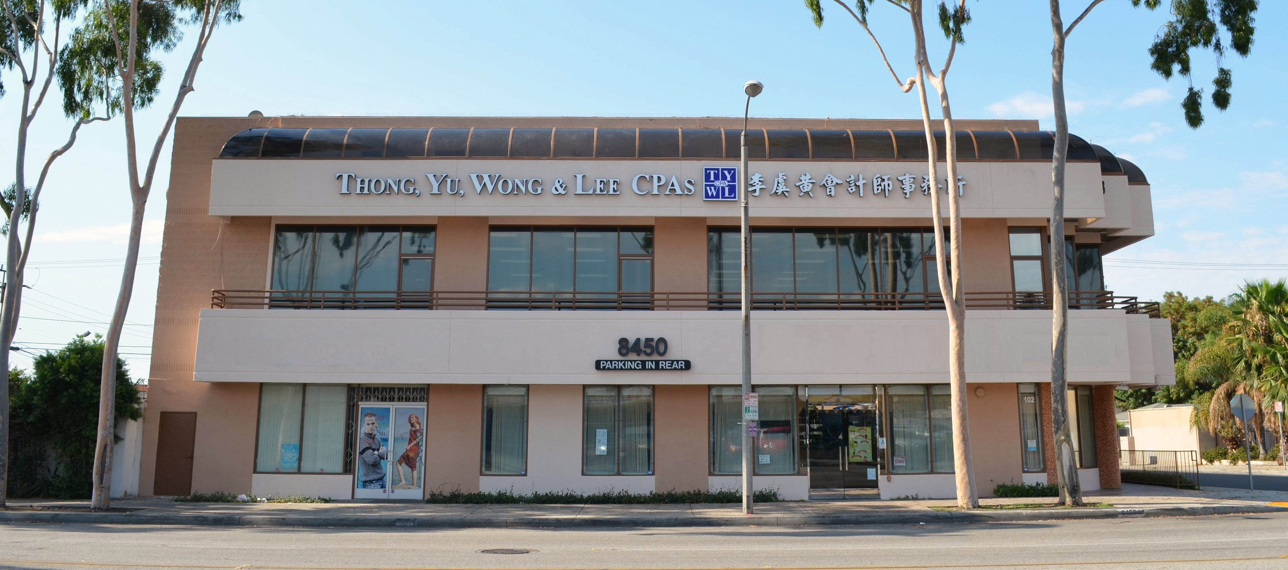 Thong Yu Wong & Lee, LLP CPA's in Rosemead, CA