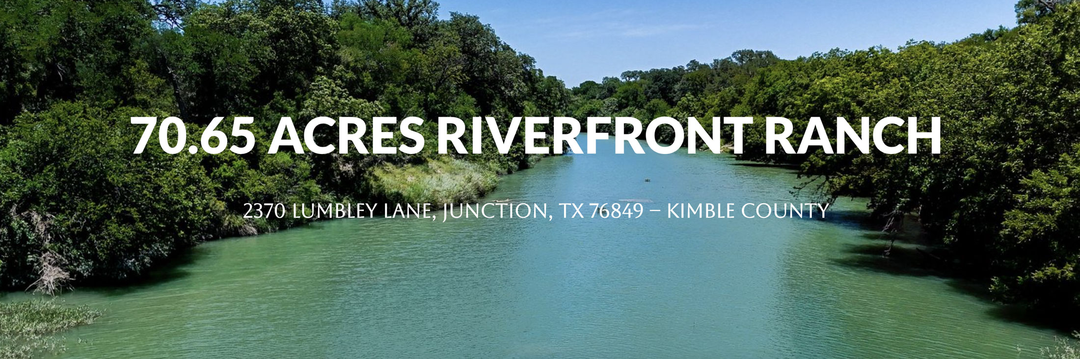Trey Sullivan Real Estate in Junction, TX