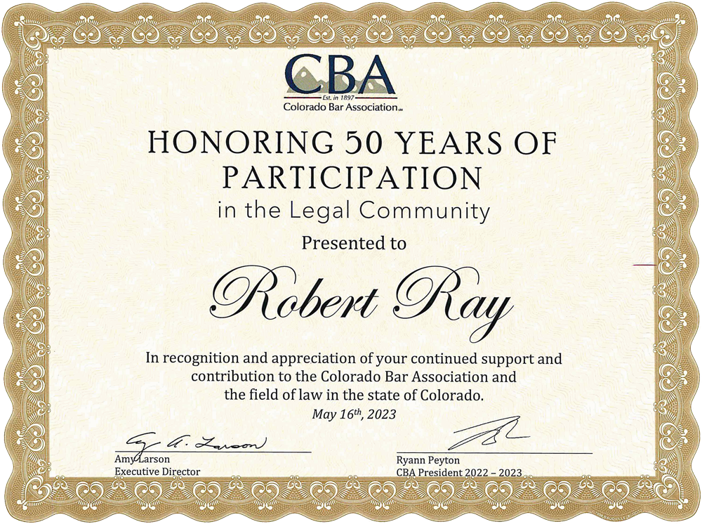 Law Offices of Robert E. Ray in Greeley, CO (2)