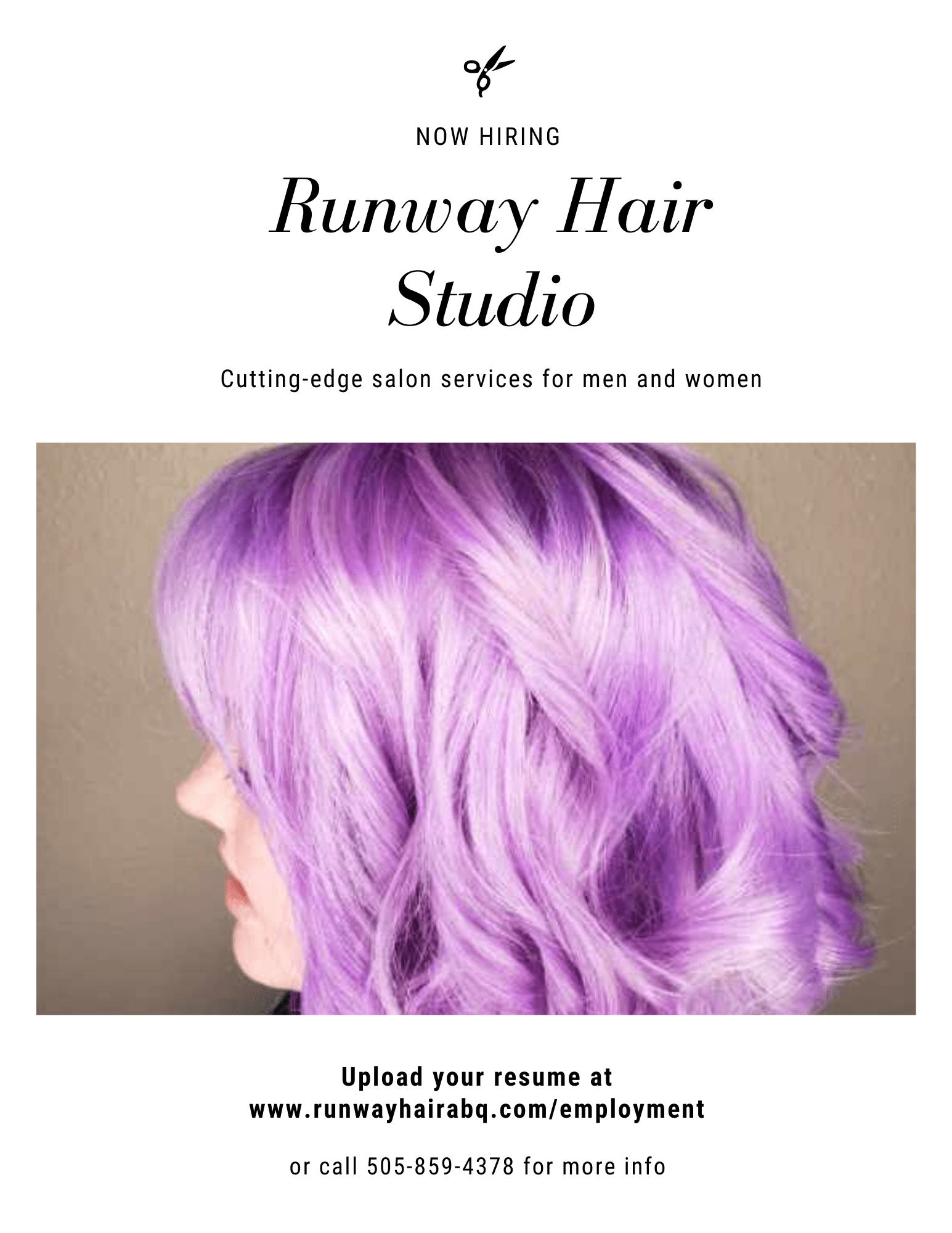 Runway Hair Studio in Albuquerque, NM
