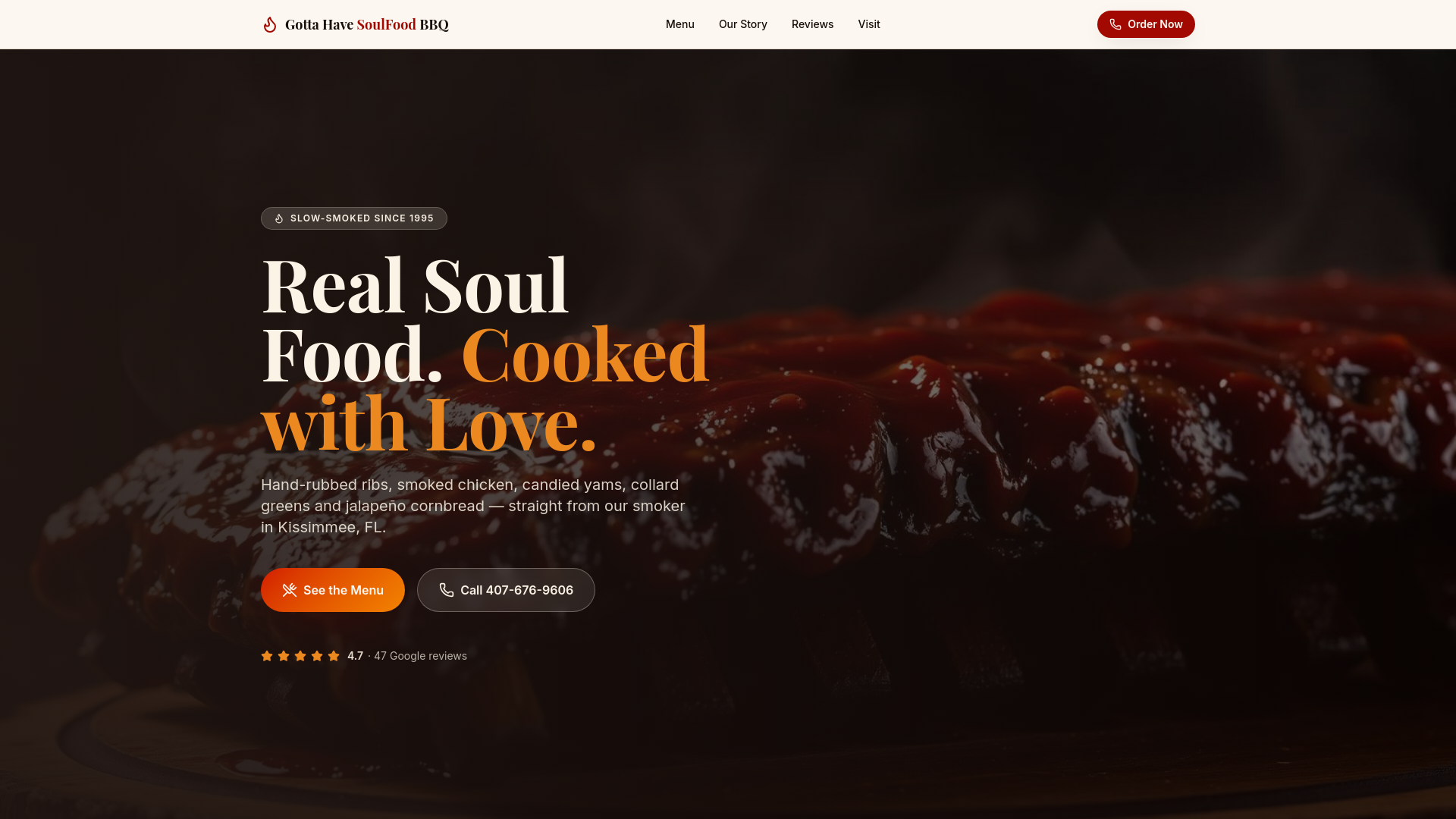Gotta Have SoulFood BBQ in Kissimmee, FL