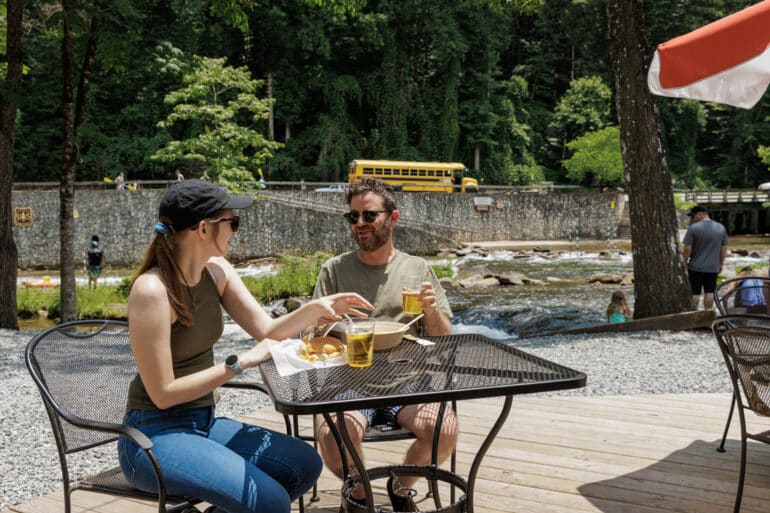 Big Wesser Riverside Pub in Bryson City, NC (6)