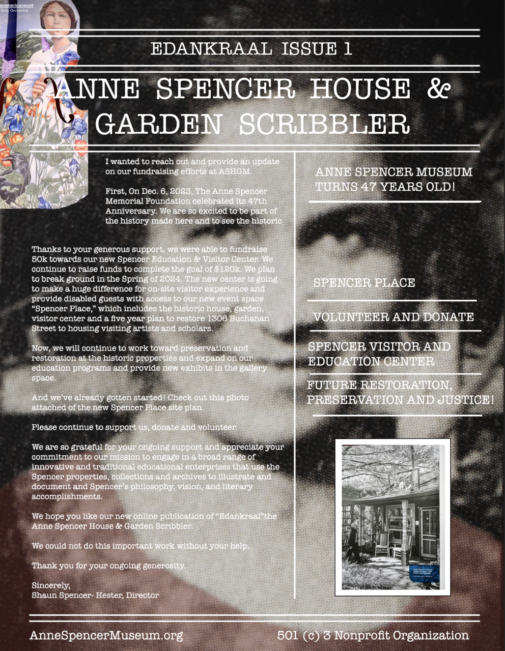 The Anne Spencer House & Garden Museum in Lynchburg, VA