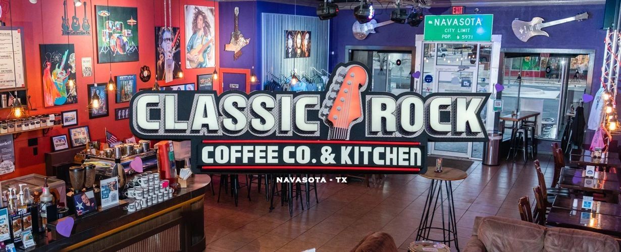 Classic Rock Coffee Co. & Kitchen in Navasota, TX
