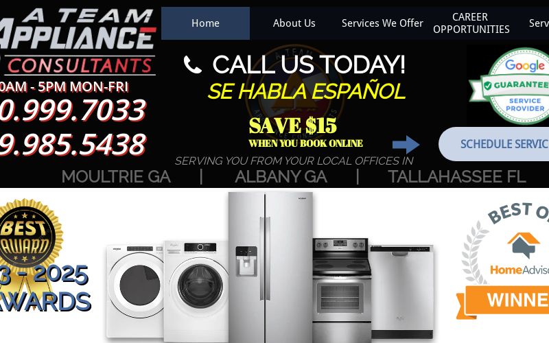 A TEAM APPLIANCE CONSULTANTS MOULTRIE in Moultrie, GA