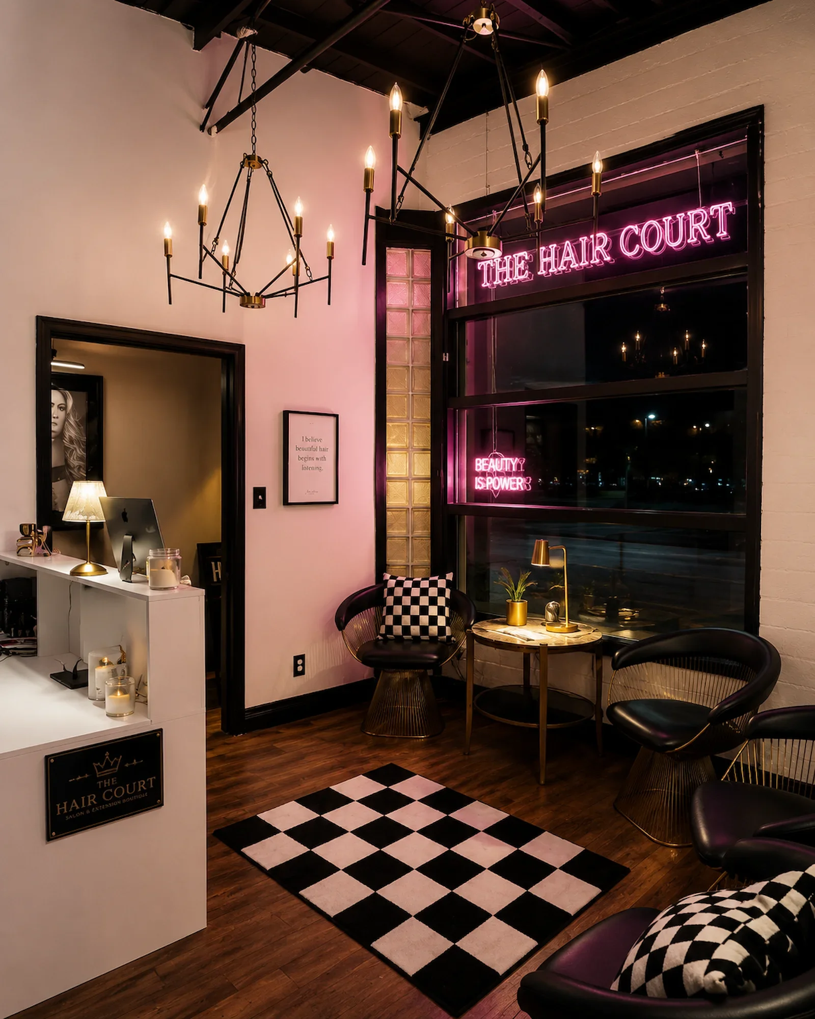 The Hair Court Salon & Extension Boutique in Bryan, TX