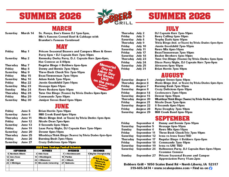 Bobbers Grill in North Liberty, IA (3)