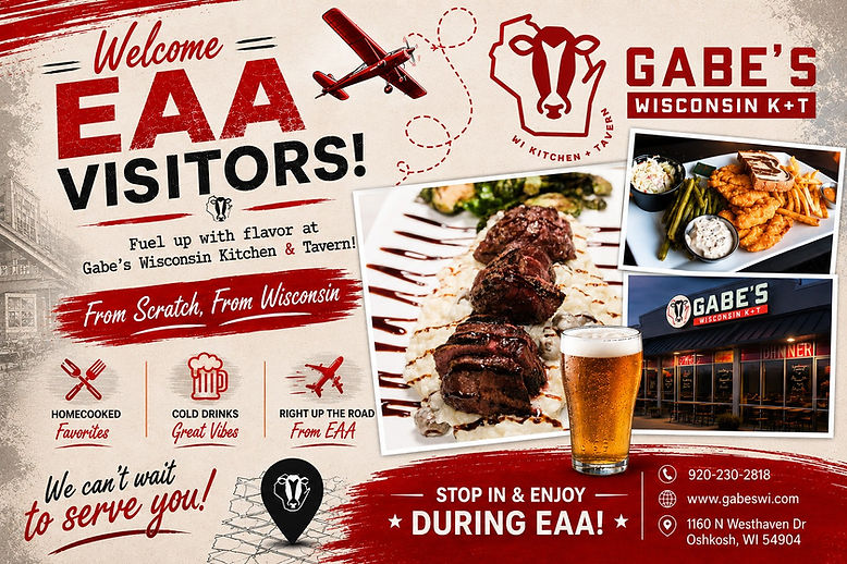 Gabe's Wisconsin Kitchen and Tavern in Oshkosh, WI (3)