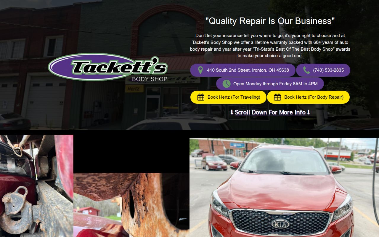Tackett's Body Shop in Ironton, OH (2)