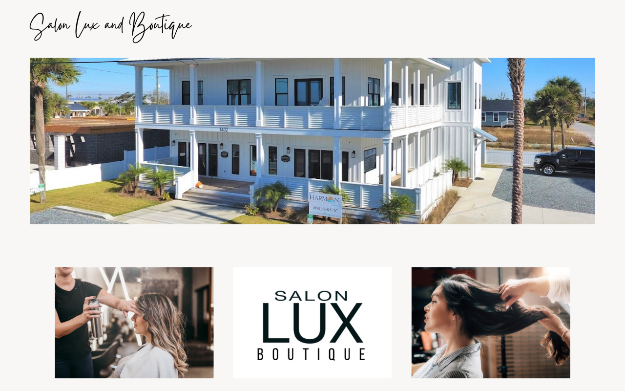 LUX Salon in Mexico Beach, FL