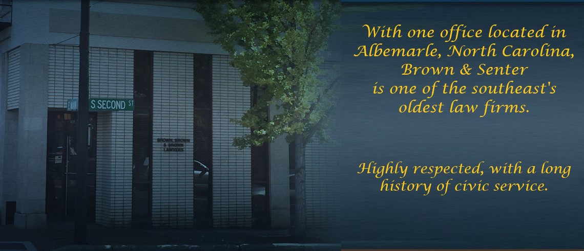 Brown & Senter, PLLC in Albemarle, NC (2)