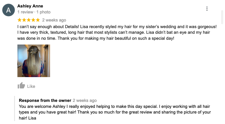 Details Salon in Marinette, WI (2)