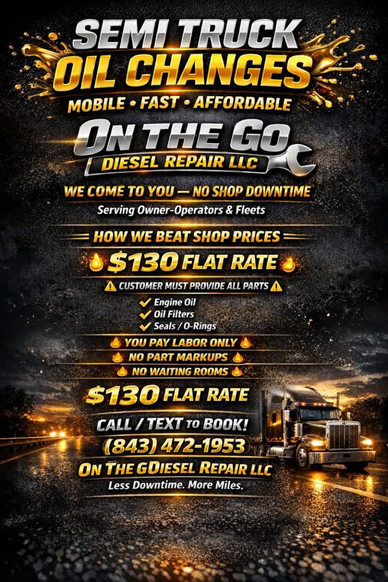 On The Go Diesel & Logistics in Greer, SC
