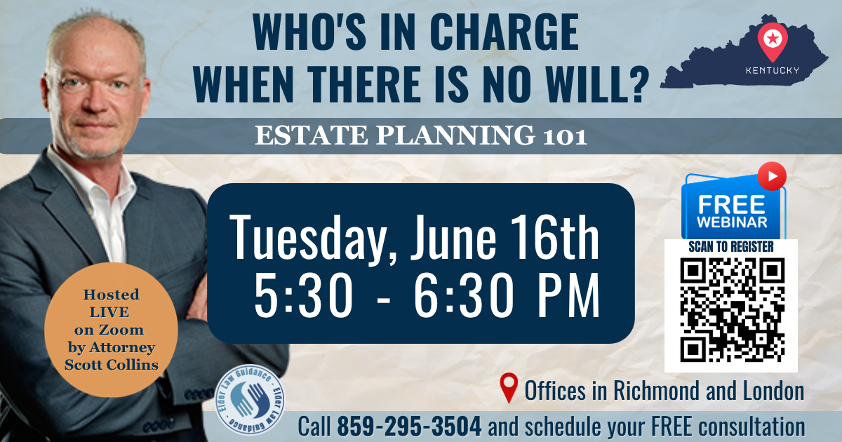 Elder Law Guidance The Elder Law Practice of Scott E Collins in Richmond, KY
