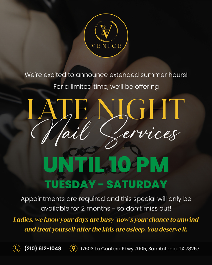 Venice Nail Bar (We Open Late Night until 10pm, Tuesday to Saturday) in San Antonio, TX (3)