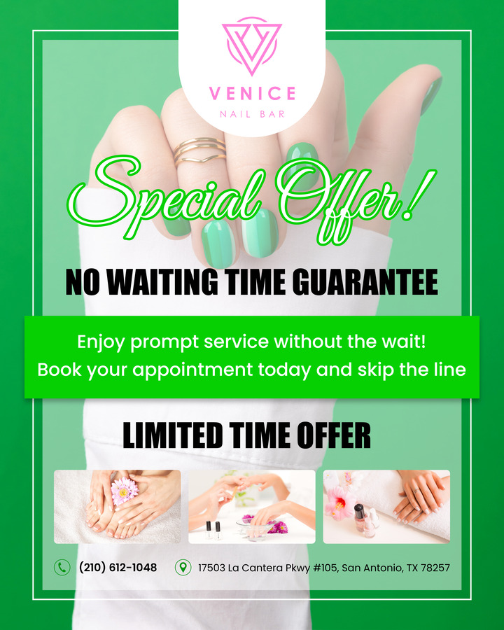 Venice Nail Bar (We Open Late Night until 10pm, Tuesday to Saturday) in San Antonio, TX (6)
