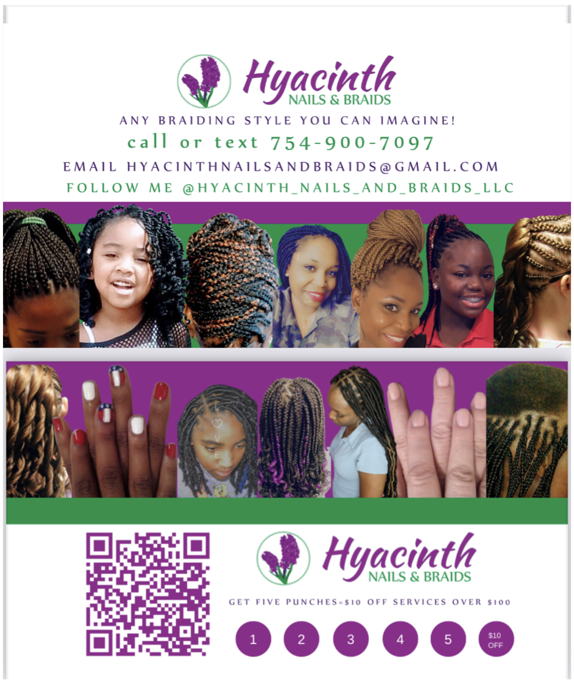 Hyacinth Nails And Braids in Tamarac, FL
