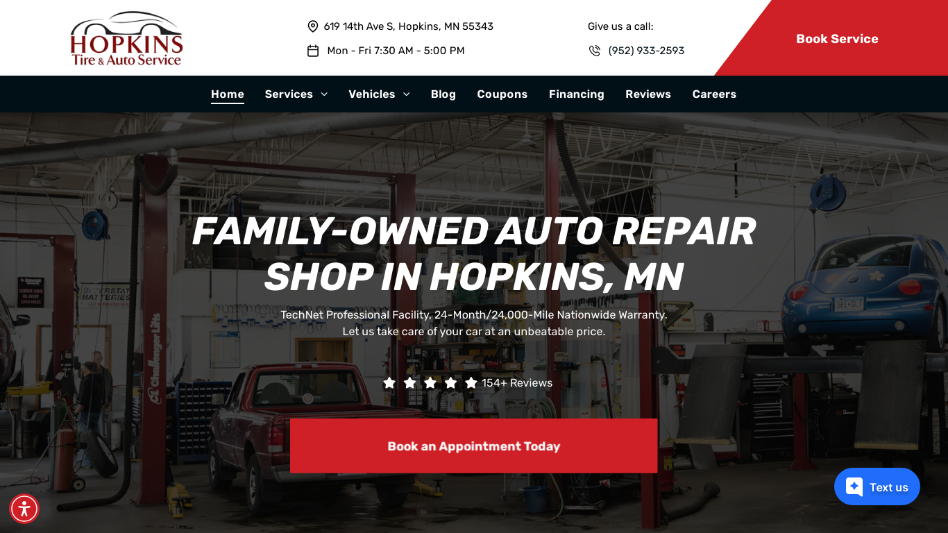 Hopkins Tire & Auto Service in Hopkins, MN