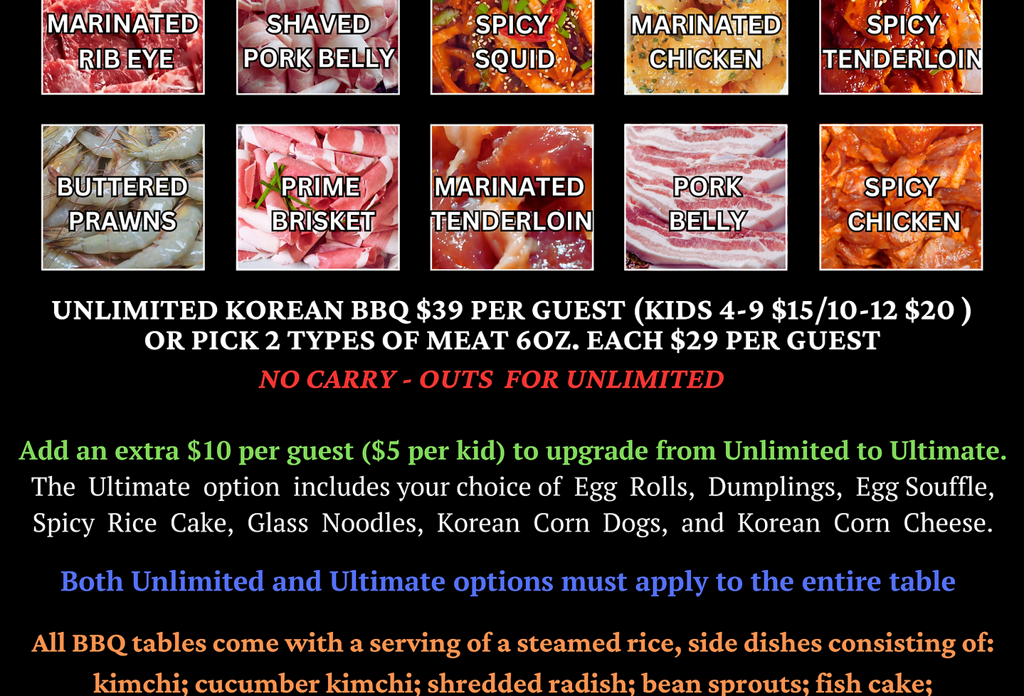 JK Korean BBQ in Milledgeville, GA