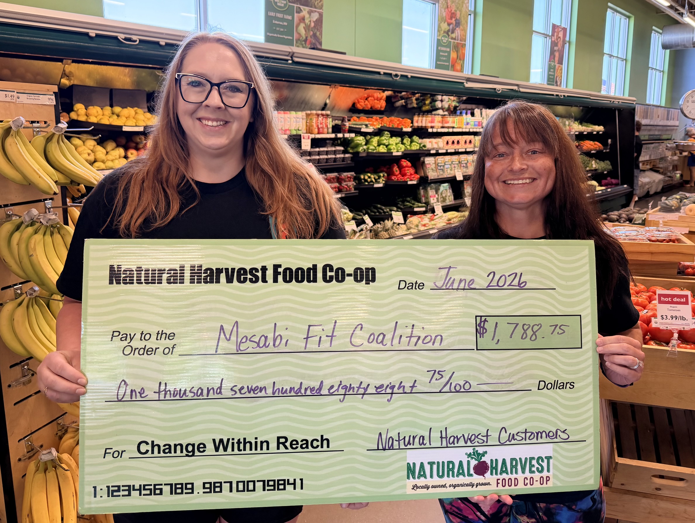 Natural Harvest Food Co-op in Virginia, MN