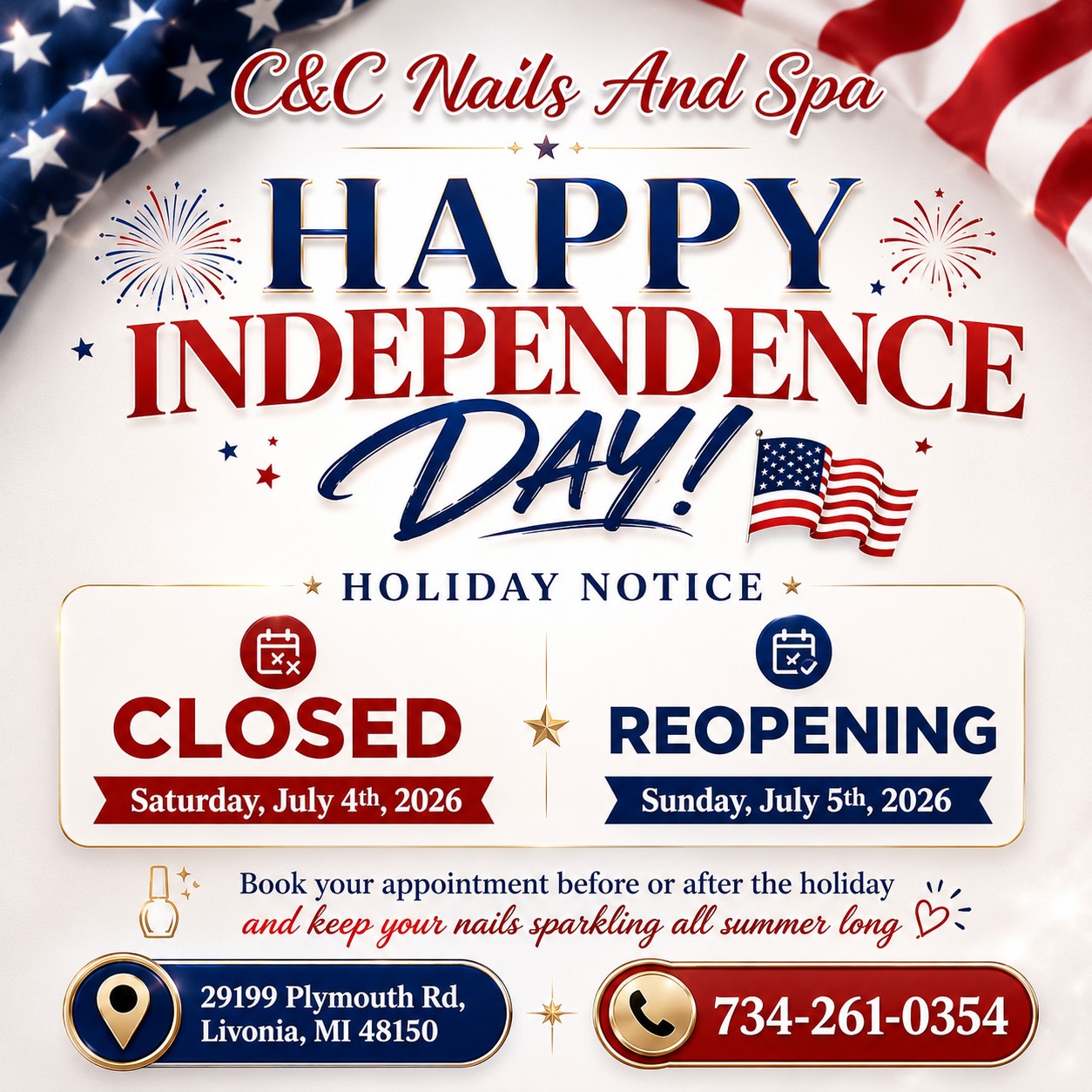 C&C Nails And Spa in Livonia, MI (3)
