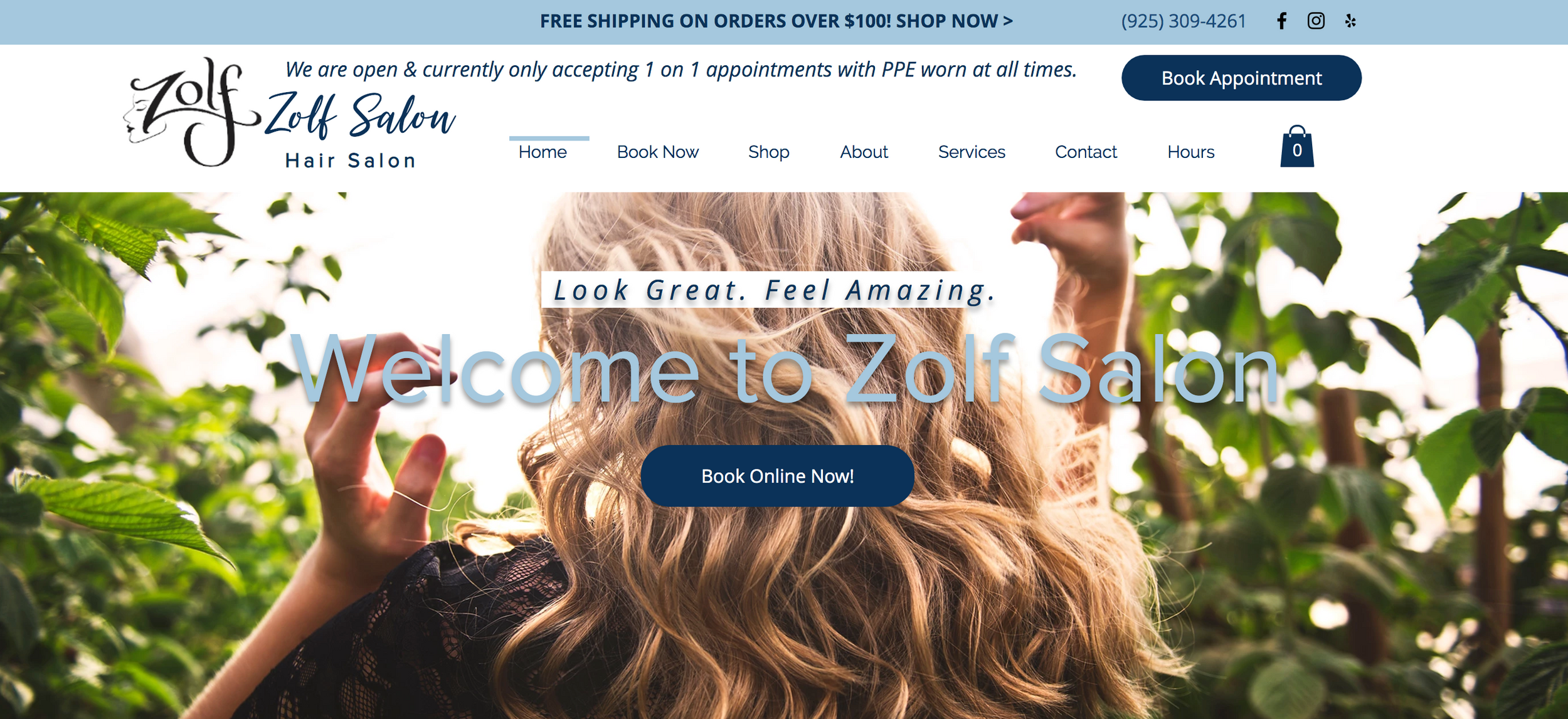 Zolf Salon in San Ramon, CA