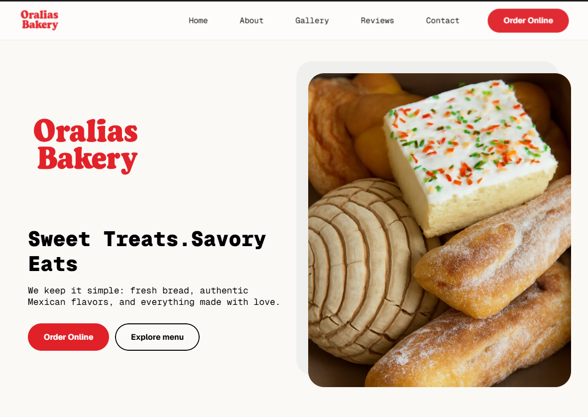 Oralia's Bakery in Oxnard, CA