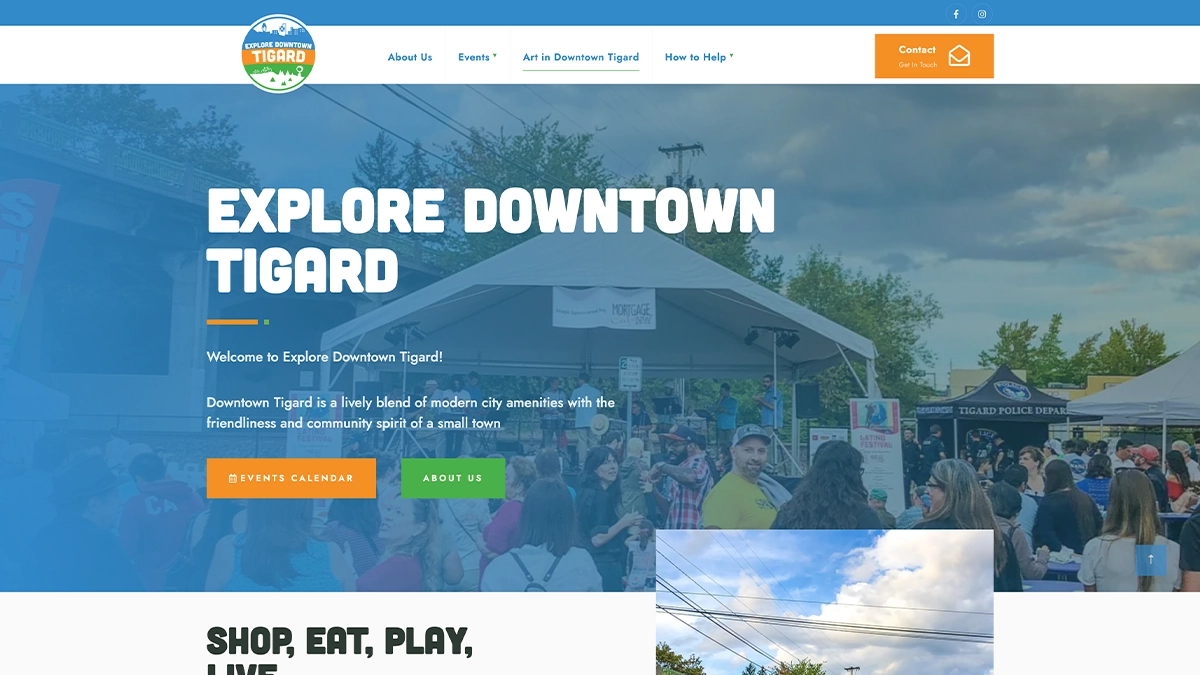 Tigard Downtown Alliance in Tigard, OR