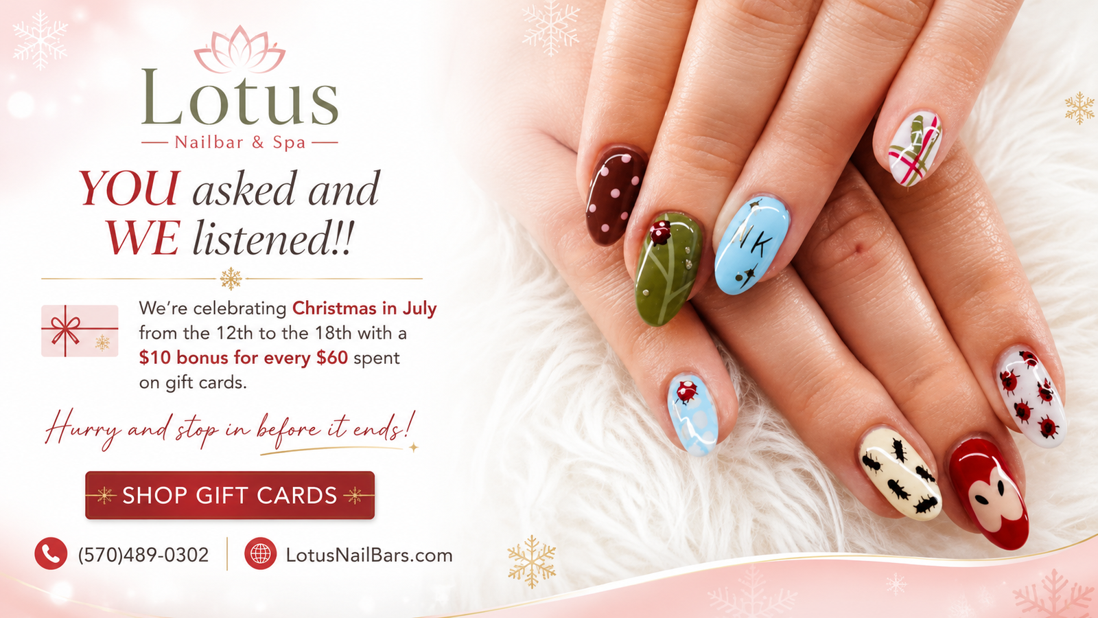 Lotus Nailbar & Spa in Dickson City, PA