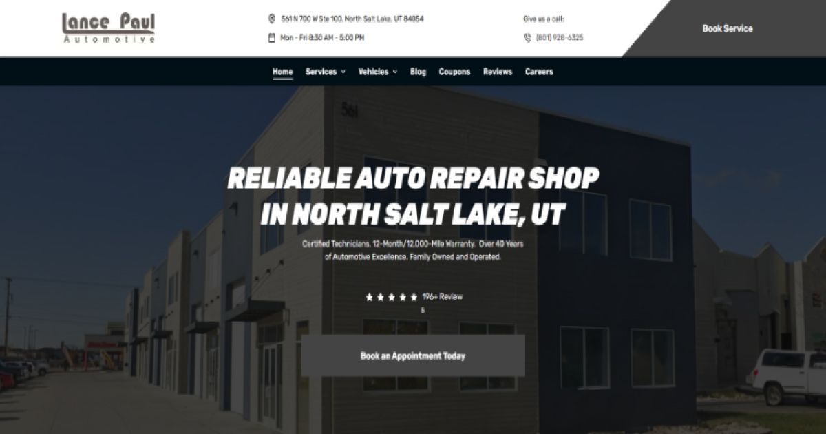 Lance Paul Automotive in North Salt Lake, UT (4)
