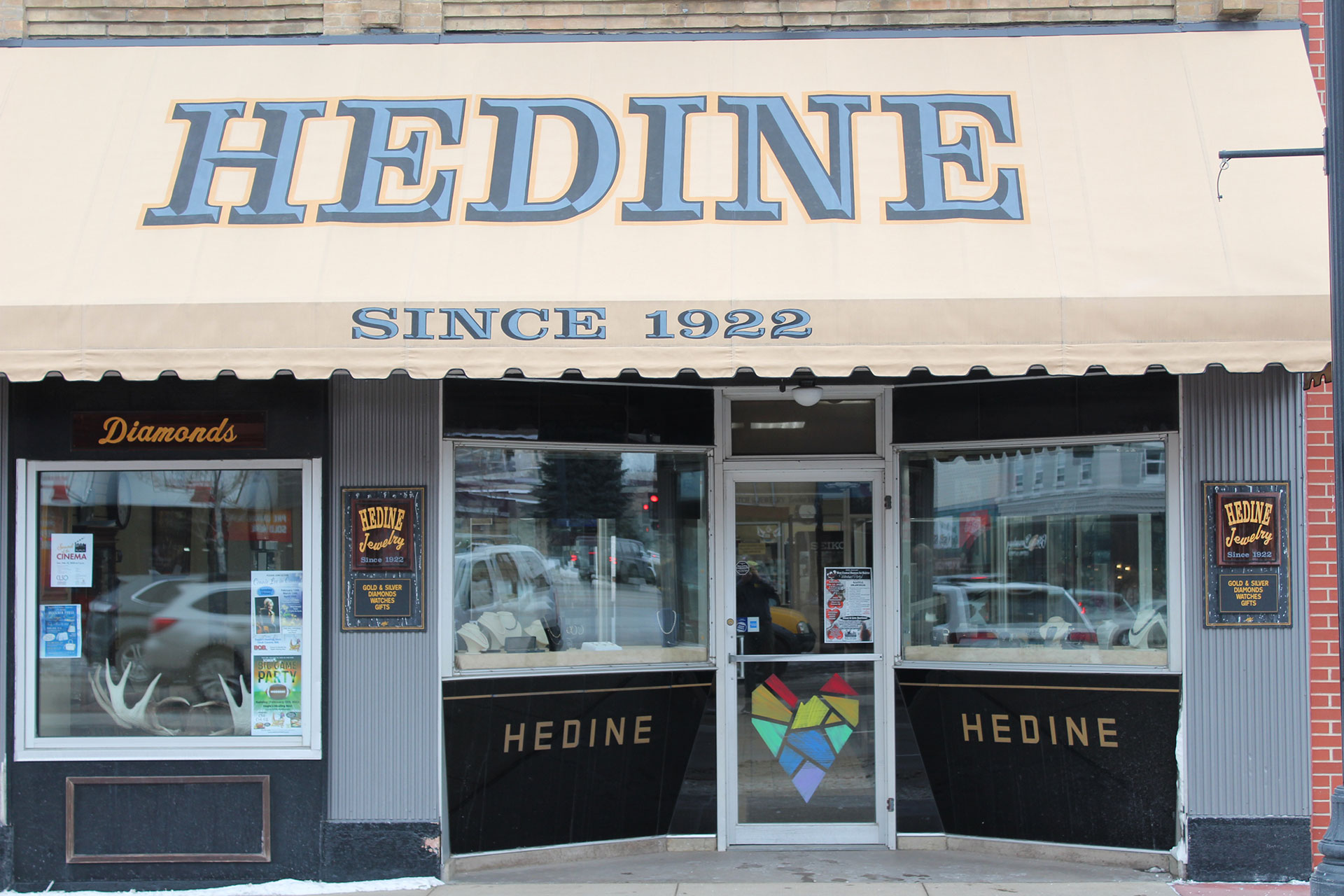 Hedine Jewelry Store in Alexandria, MN