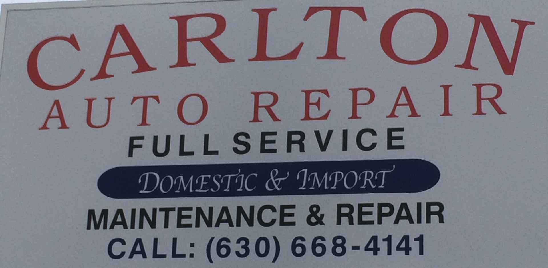 Carlton Auto Repair in Wheaton, IL