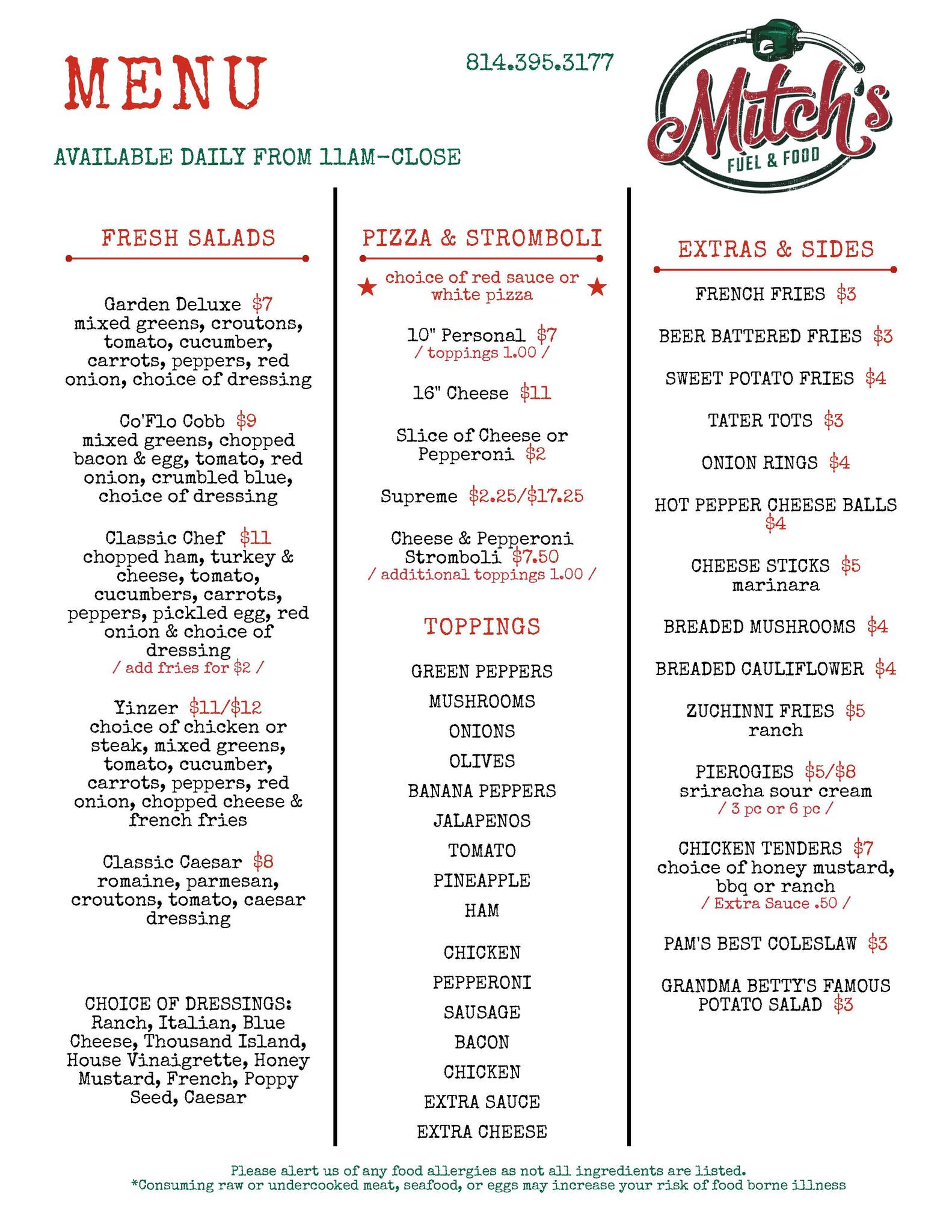 Mitch's Fuel & Food in Confluence, PA