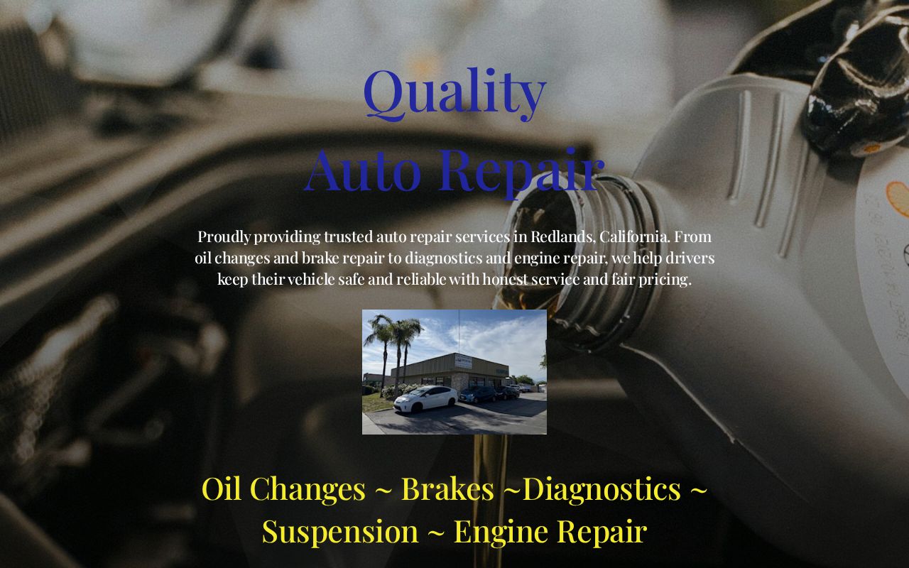 Quality Auto Repair Redlands in Redlands, CA