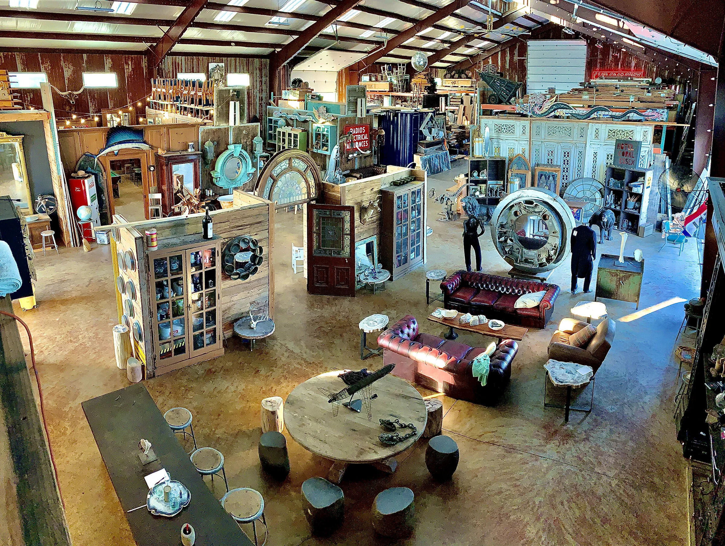 The Roundtop Ballroom at Recycling The Past in Round Top, TX