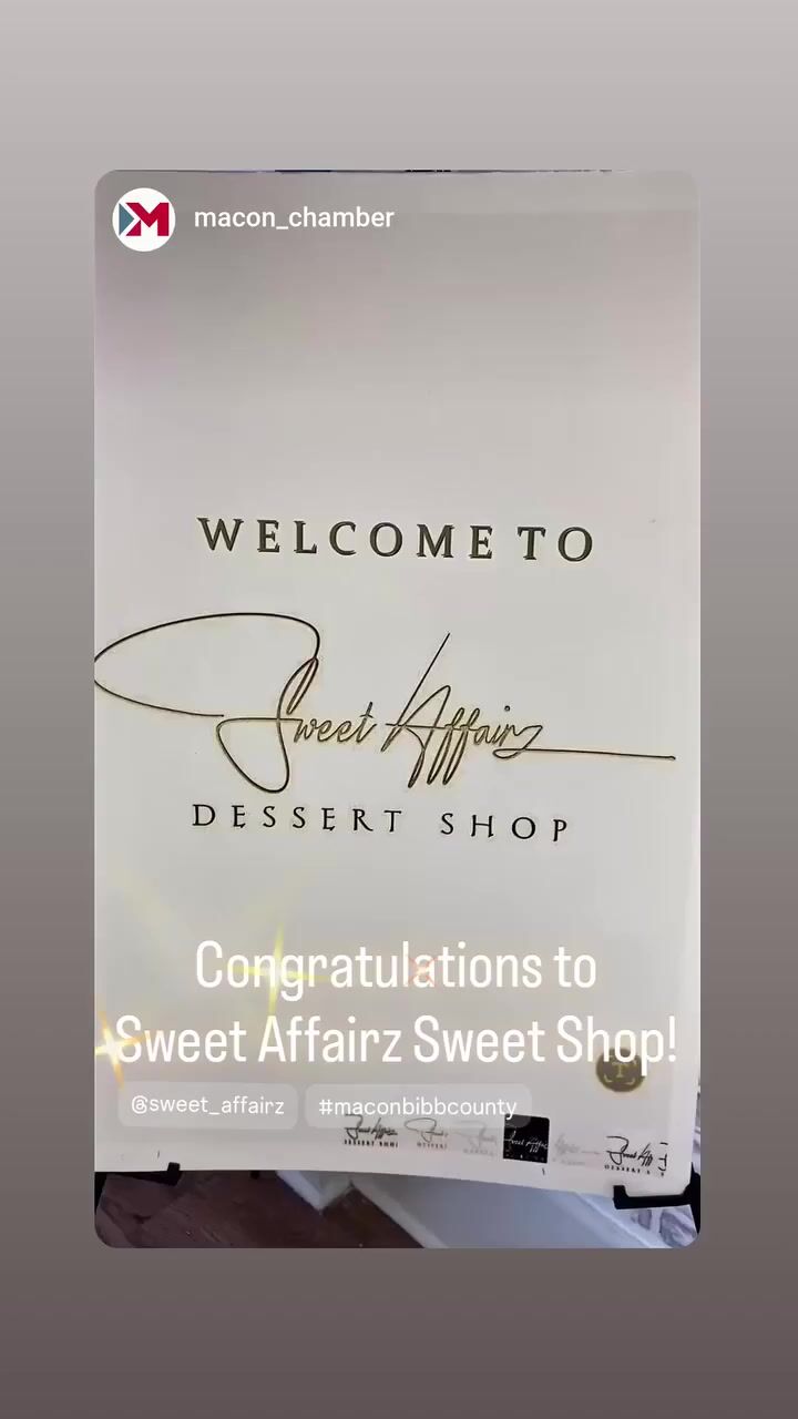 Sweet Affairz Dessert Shop in Macon, GA