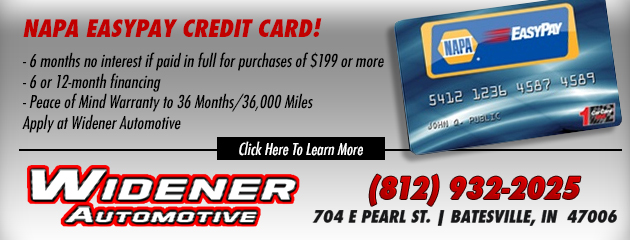 Widener Automotive in Batesville, IN