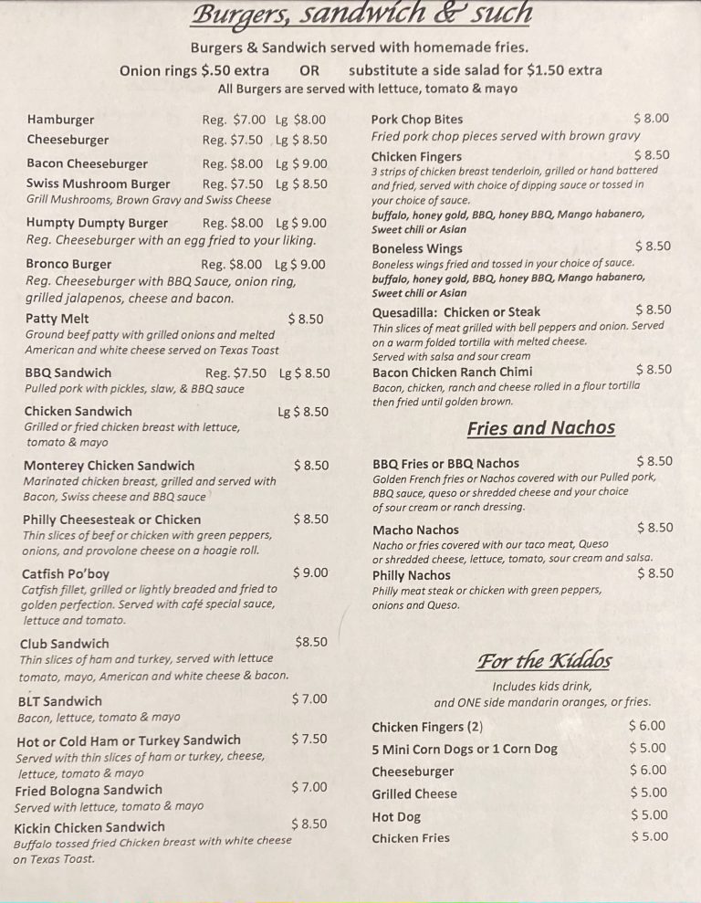 Holly Pond Cafe in Holly Pond, AL (5)