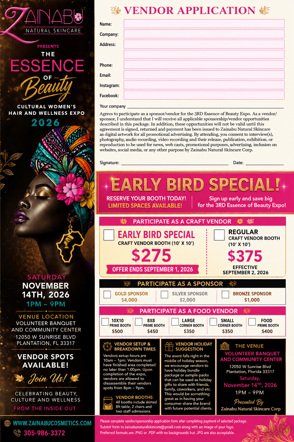 Zainabu Natural Skincare And African Clothing in West Park, FL (3)