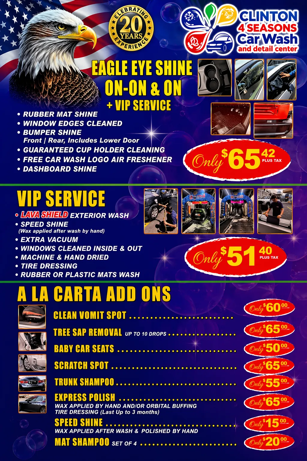 Clinton Carwash Associates in Bergenfield, NJ