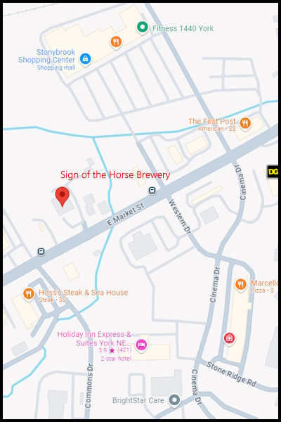 Sign of the Horse Brewery in Hanover, PA (2)