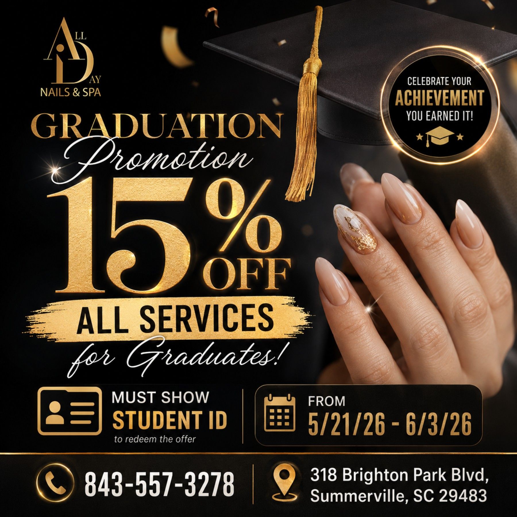 All Day Nails & Spa in Summerville, SC