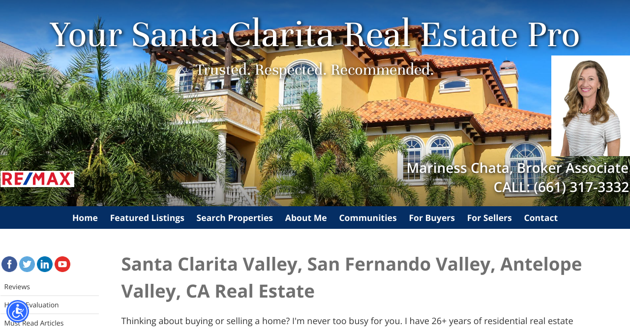 Mariness Chata, Realtor - Remax Santa Clarita, Valencia, Stevenson Ranch in Santa Clarita, CA